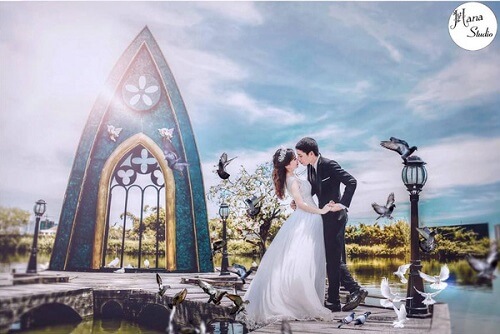 Ngất ngây với 20 phim trường chụp ảnh cưới đẹp nhất ở Hà Nội | Ahihi Studio